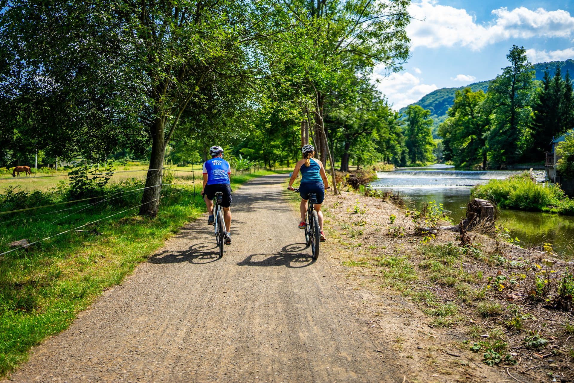 Along the Ploučnice River for sights and beautiful nature