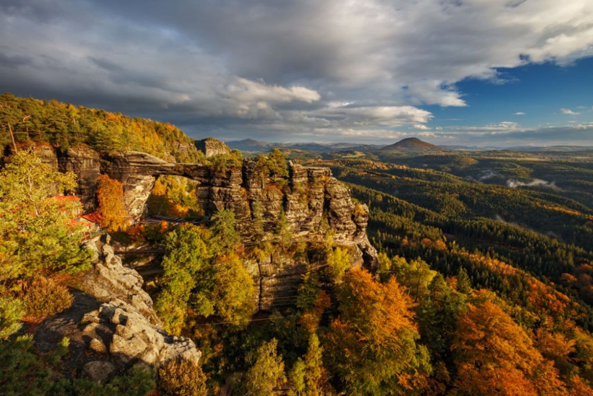 Parken in der Region Decin
